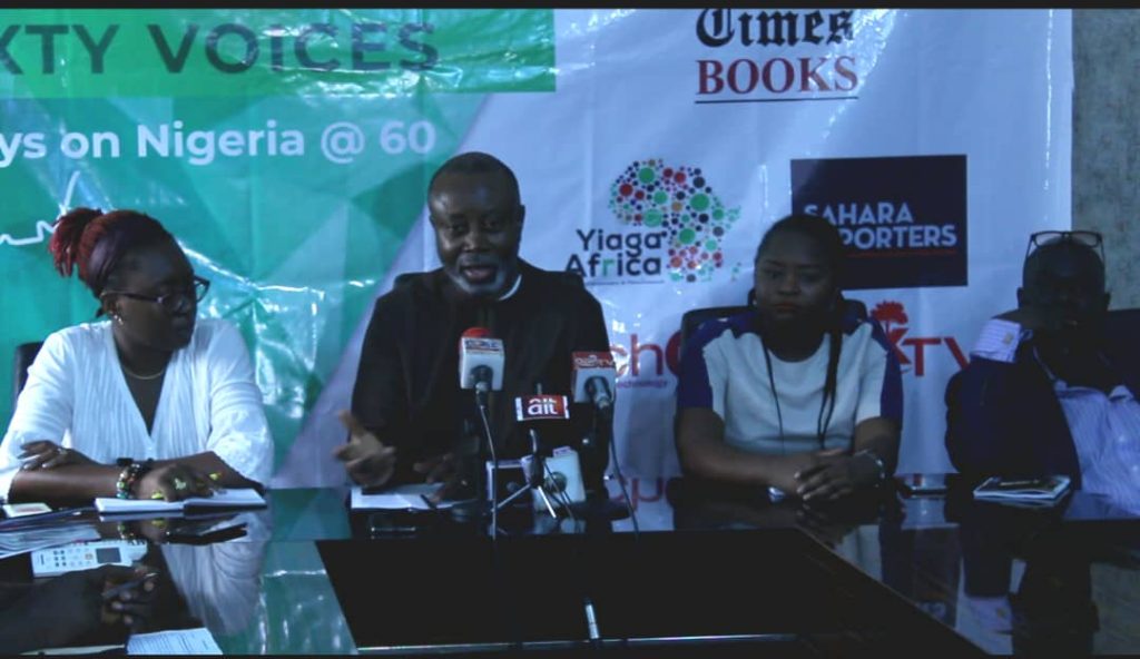 AFRICMIL, PT Books, YIAGA Africa, OakTV, Sahara Reporters and TechHerNG launch Sixty Years, Sixty Voices book project